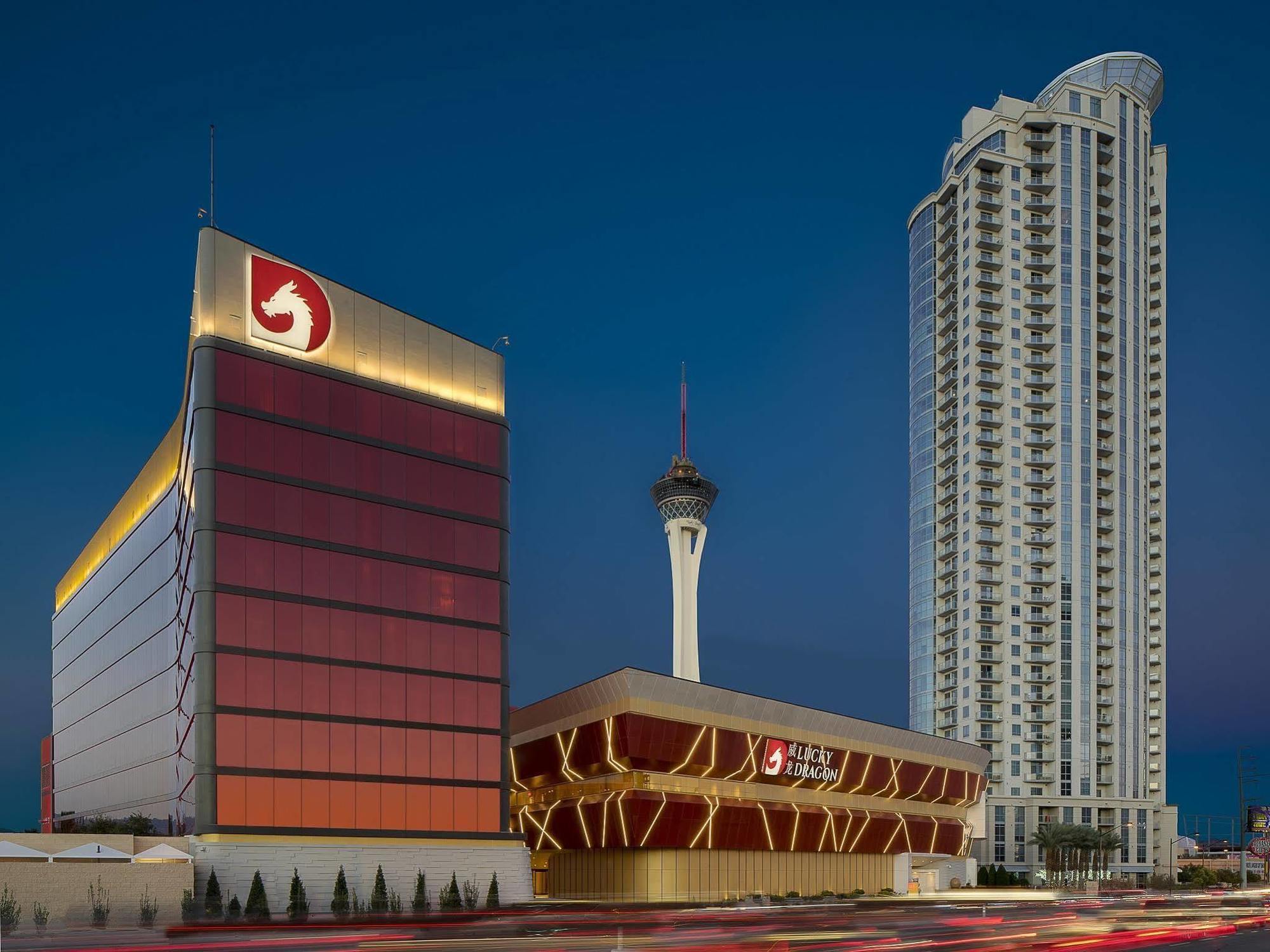 לאס וגאס Lucky Dragon Hotel מראה חיצוני תמונה